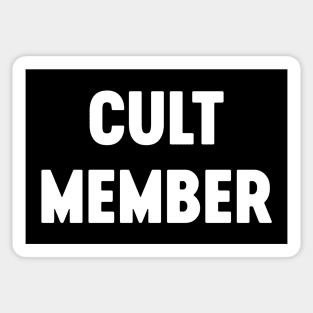 Cult Member (White) Sticker